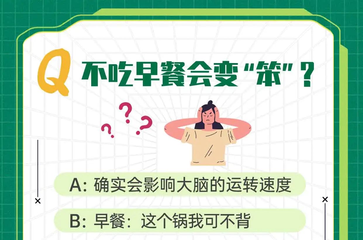 你吃的早餐合格吗?