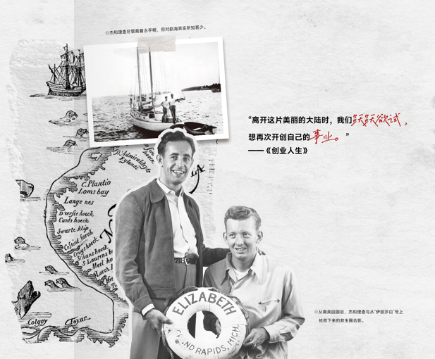 离开这片美丽的大陆时，我们跃跃欲试，
想再次开创自己的事业。
——《创业人生》