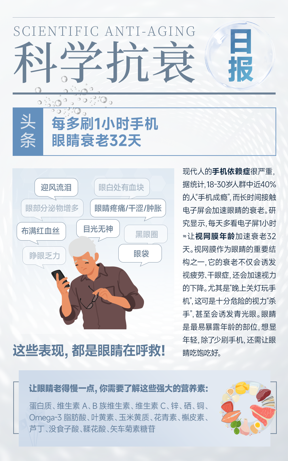 科学抗衰海报-眼睛衰老