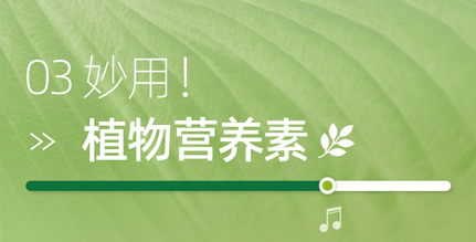 03 妙用！
植物营养素