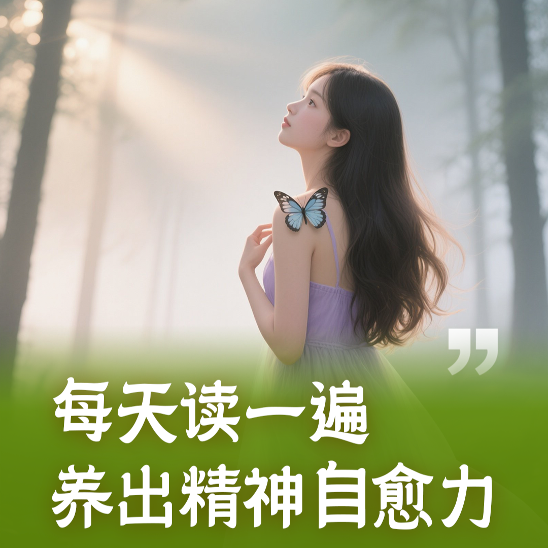 20251016 每天读一遍,养出精神自愈力