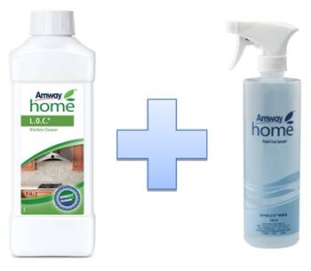 Amway home
 L.O.C.
 Kitchen Cleaner
 Amway home
 Floor Spray